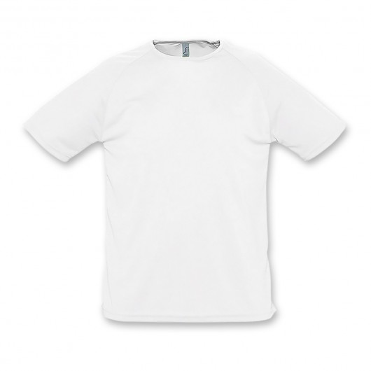 SOLS Sporty Mens Tshirts White